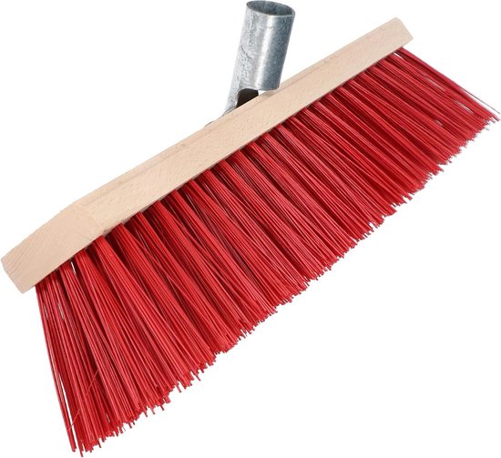 Eyliden 61 Cm Zware Tuinbezem Met Verstelbare Steel Tot 66 Inch - Groen Multi-Oppervlak Bezem