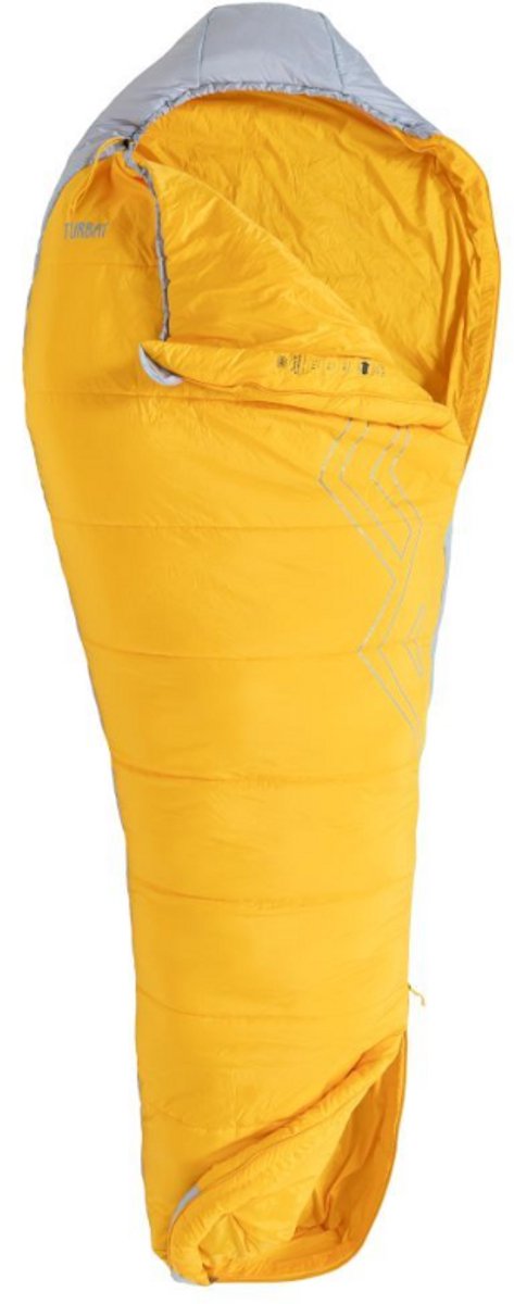Turbat mummyslaapzak Tourer Summer Gold Fusion - Dawn Blue -6°C - Geel van Turbat — afbeelding 4