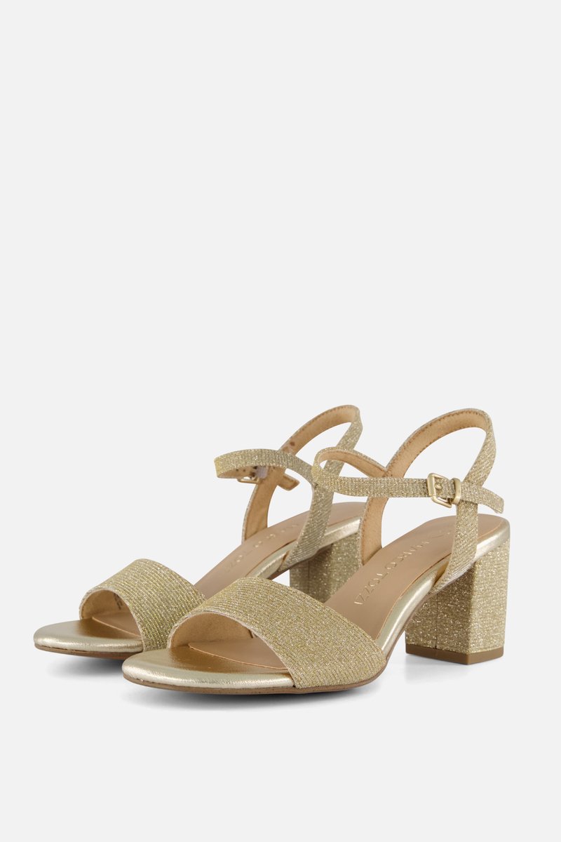 Marco Tozzi Sandalen beige Textiel - Dames - Maat 40