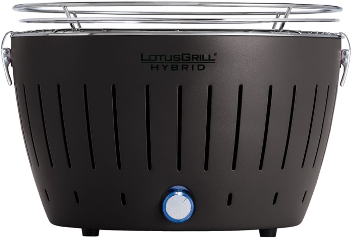 LotusGrill Classic Hybrid Tafelbarbecue - Ø350mm - Antraciet