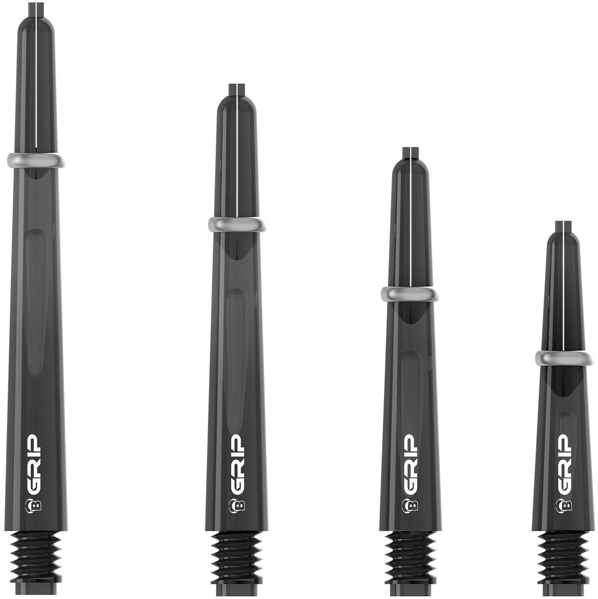 BULL'S B-Grip-2 CL Black - Dart Shafts X-Short