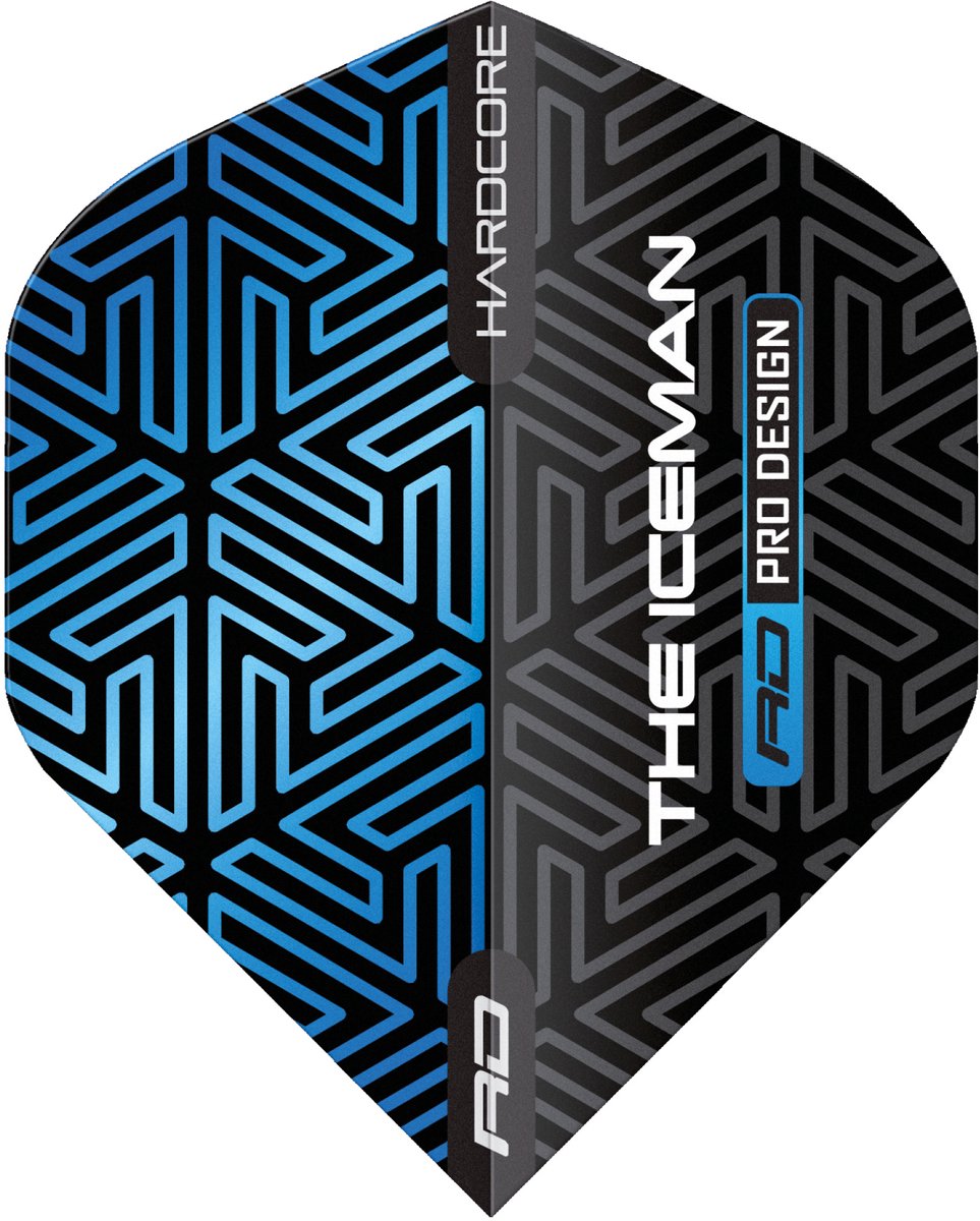 Red Dragon Gerwyn Price Hardcore Premium Blue & Black - Dart Flights