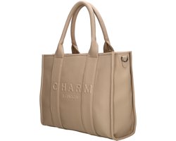 Charm London Bond Handtas - Schoudertas - 42 x 34 x 16 cm - Laptoptas 15,6 inch - Crossbody - Handige Etui
