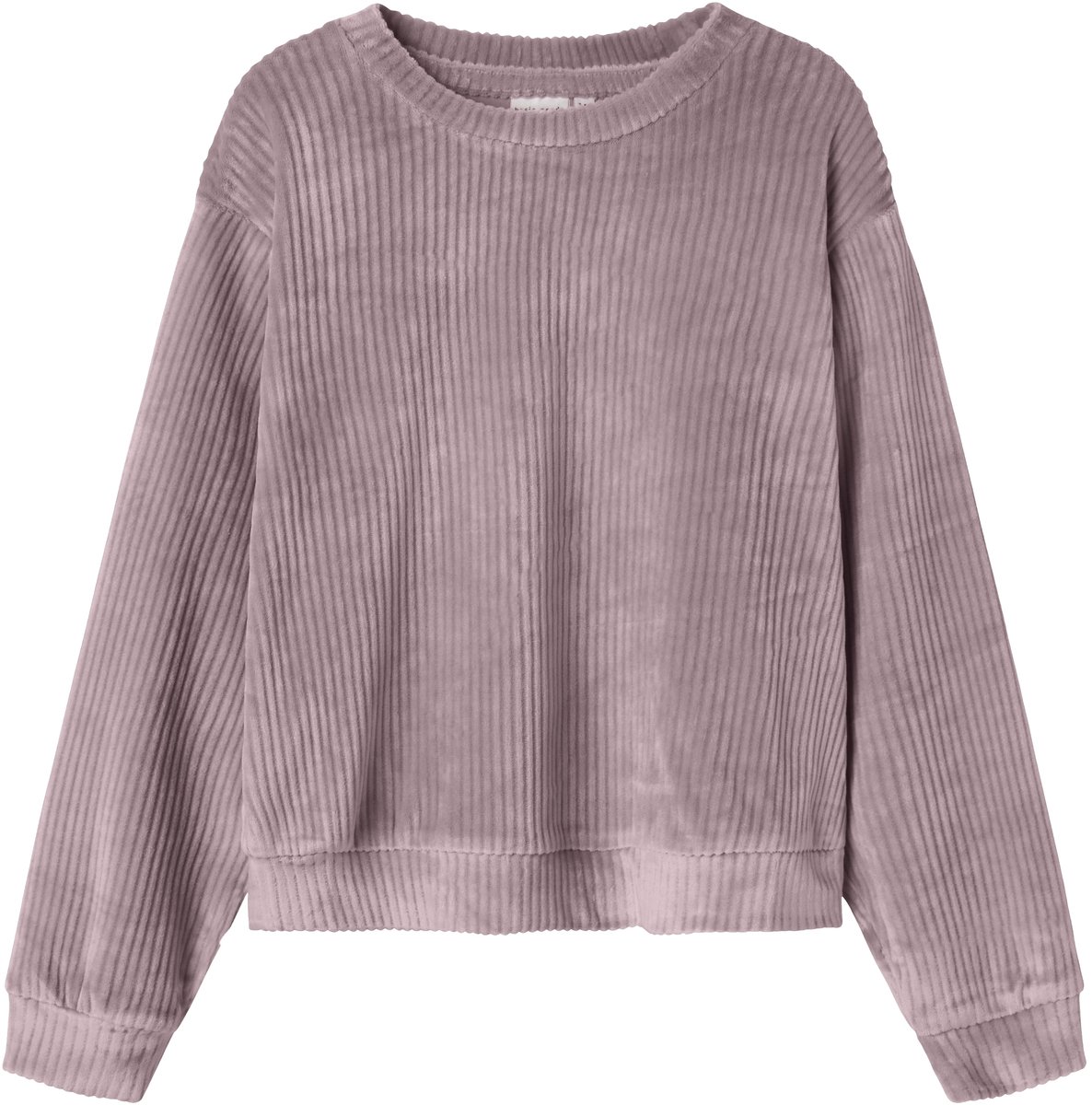 NAME IT - NKFVELOA LS VELVET SHORT TOP - Meisjes - Lange mouwen shirts