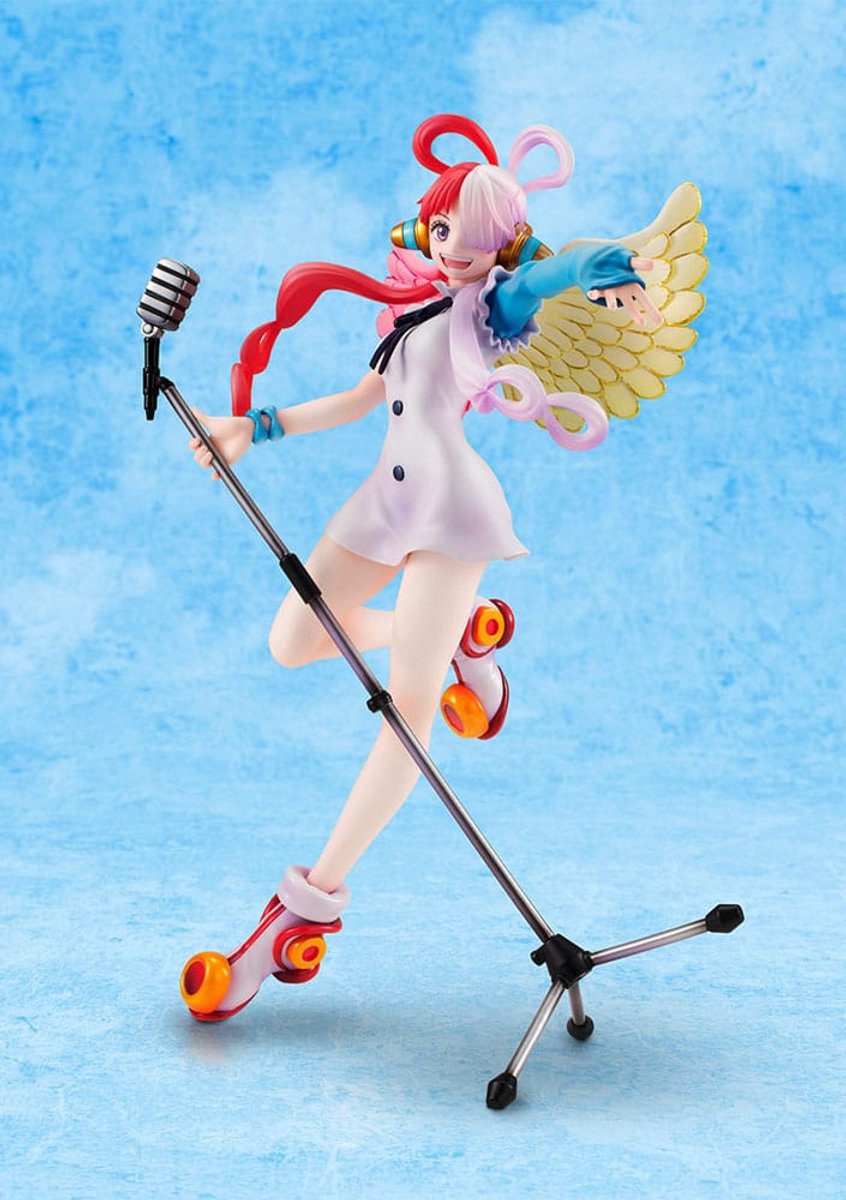 Megahouse One Piece Red P.O.P PVC Statue Diva of the world Uta 23 cm Beeld