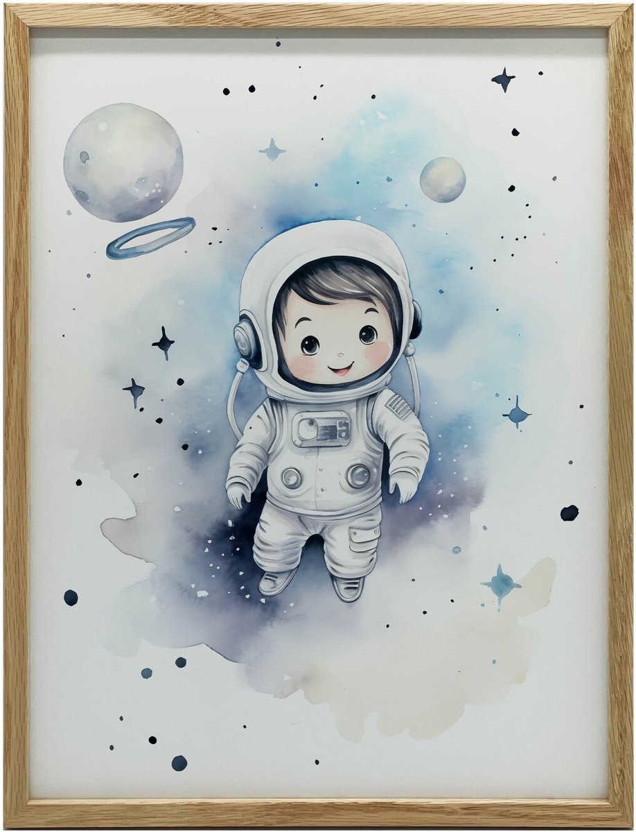 Frame Wandposter Sterreis Van Een Kleine Ontdekkingsreiziger 50X70