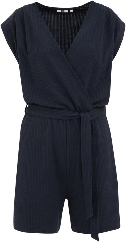 WE Fashion Dames playsuit met structuur