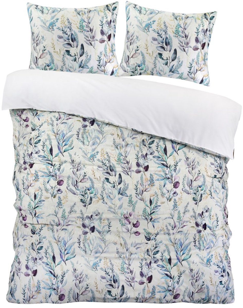 Papillon Hailey Dekbedovertrek - Lits-jumeaux - 240x200/220 cm - Wit