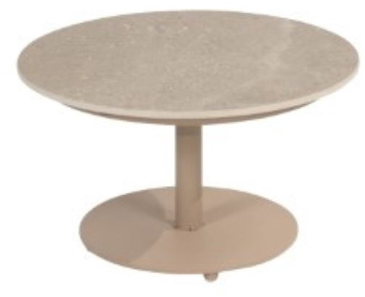 4 Seasons Outdoor Boaz keramiek salontafel Ø80 cm - latte