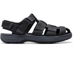 Clarks Saltway Cove - heren sandaal - Zwart - maat 39.5 (EU) 6 (UK)