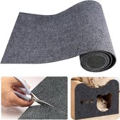 Tapis à gratter pour Chats - Griffoir pour chat grimpant - 1 pièce - 200 cm x 40 cm - Autocollant