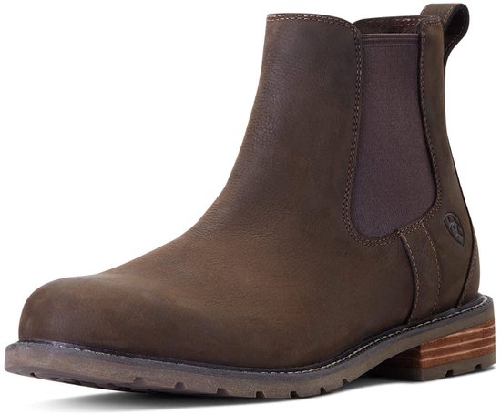 Ariat Jodhpur imperméable Wexford pour hommes - taille 44,5 - marron foncé