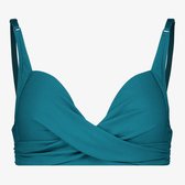 Osaga voorgevormde dames bikinitop petrol - Petrol - Maat XL