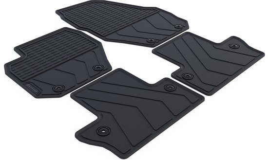 Rubber Automatten geschikt voor Volvo S60/V60 - 2010-2019 - 4-delig - Uitvoering: S60/V60 | Ook geschikt voor Plug-in hybrid