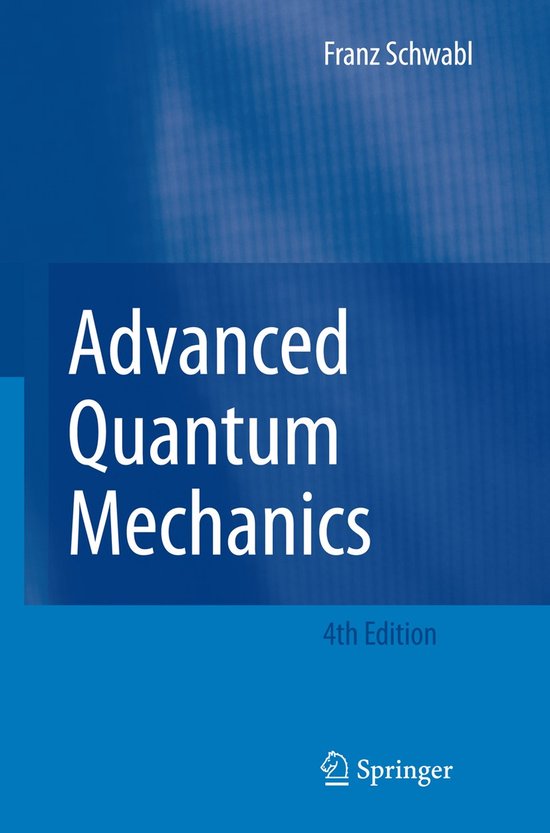 Advanced Quantum Mechanics - cover