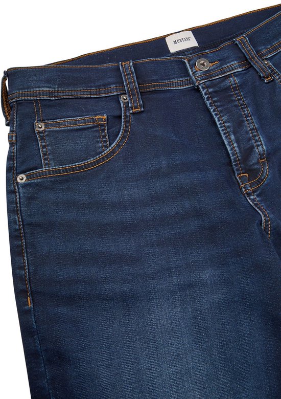 Mustang Short Homme Chicago Blauw