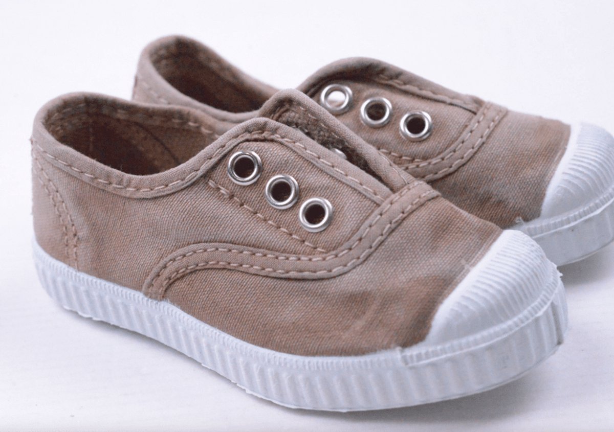 Cienta Uni Sneaker Beige | Bruin | Maat: 32