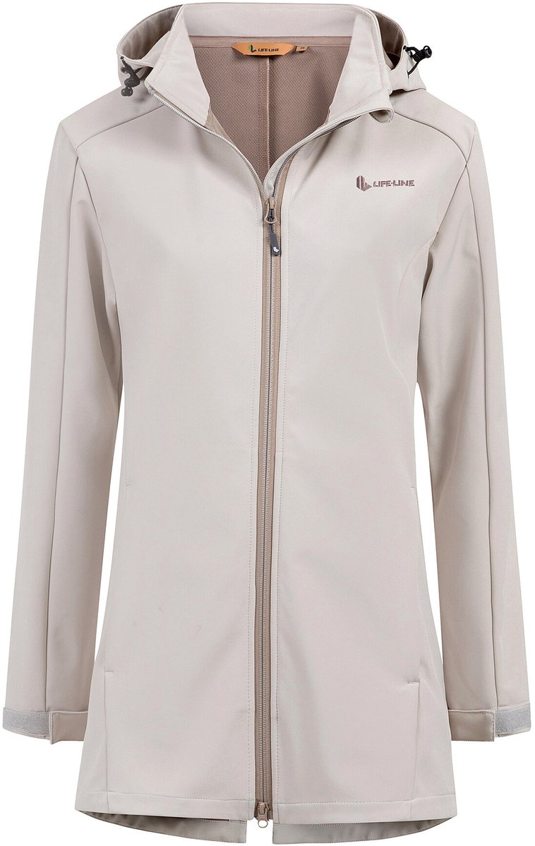 Moraine Softshell Jas Dames Beige