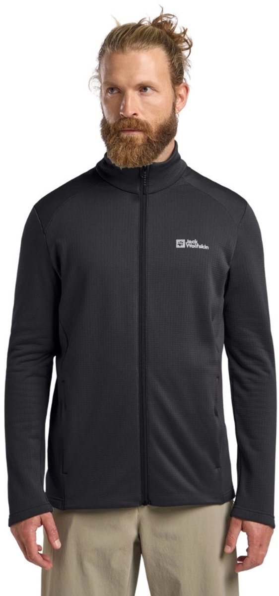 Jack Wolfskin Kolbenberg Full Zip Phantom Fleece Jack Heren