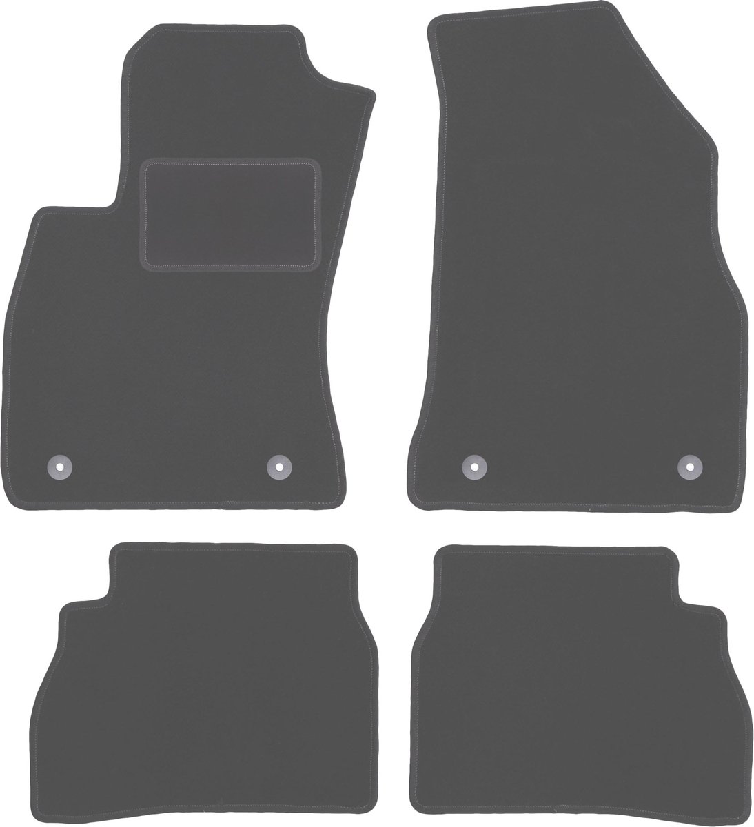 Grafiet automatten voor: Fiat Doblo II 0 (2009-2020)