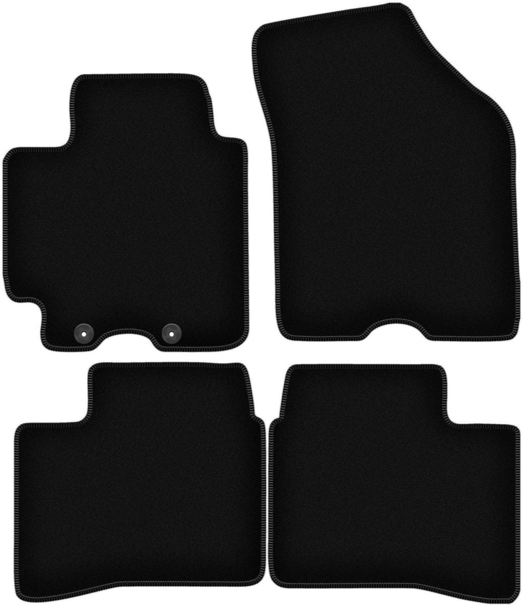 BASIC zwarte velours matten voor: Suzuki Swift V hatchback (2017-)