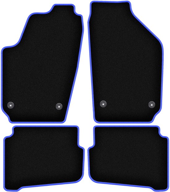 CARLUX-BLUE automatten voor: Seat Ibiza III 6L hatchback (2002-2008)