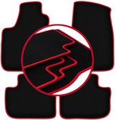 CARLUX-RED automatten voor: Dodge Charger coupé (2006-2010)