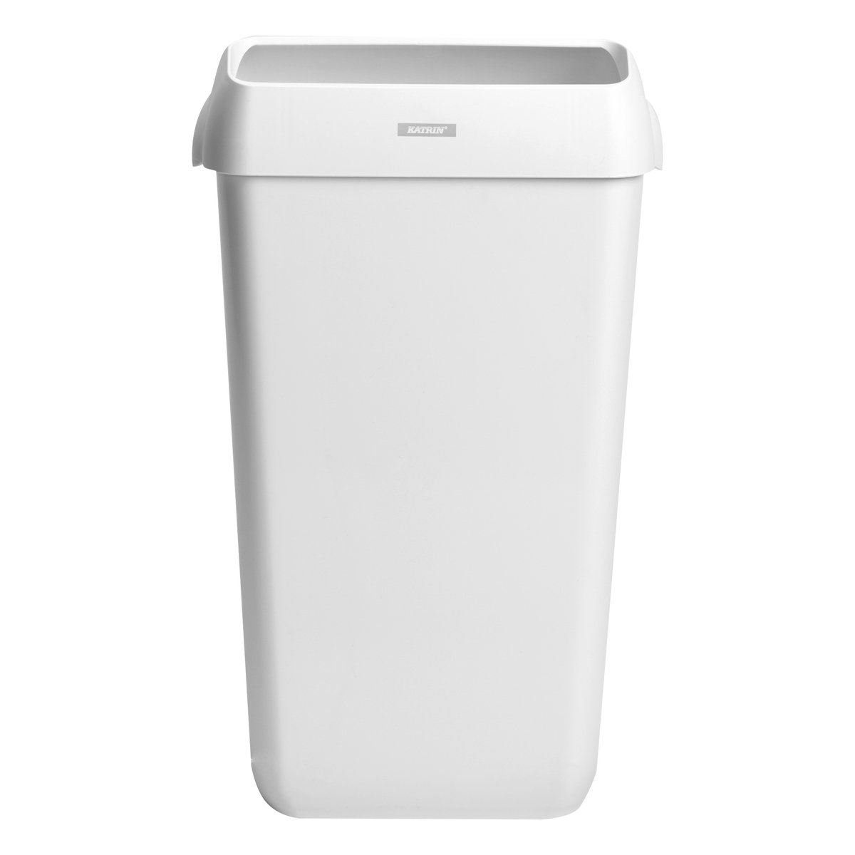Goedkoopste Afvalbak - Prullenbak - Katrin - 91899 - 25 liter - Wit