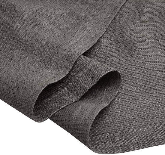 vidaXL - Tenttapijt - 400x500 - cm - antracietkleurig van Merkloos — afbeelding 4