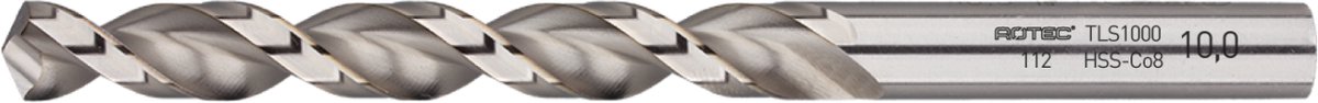 Rotec HSS-E spiraalboor, TLS1000, ø12,0 (1st.)