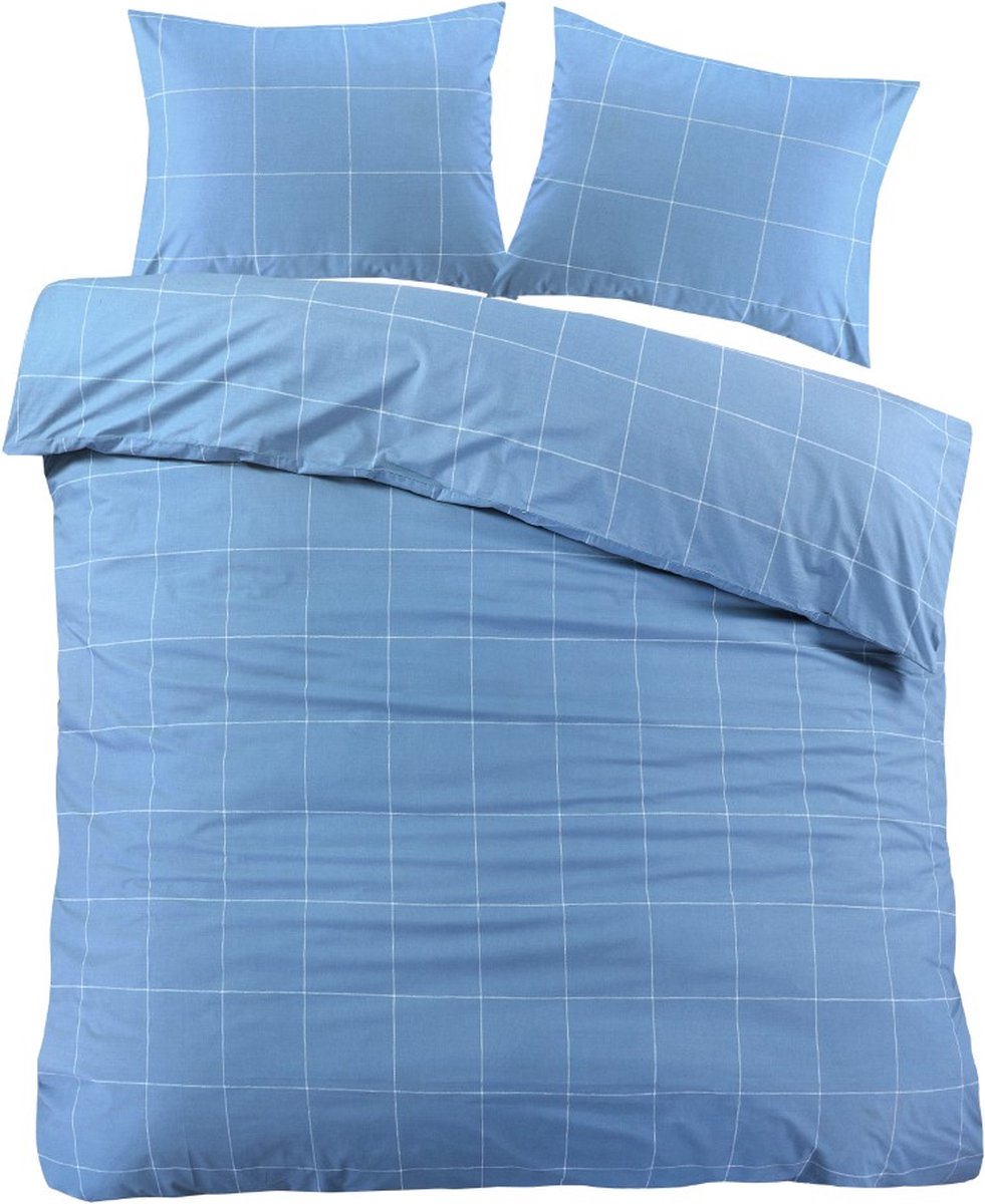 Day Dream Duuk - Dekbedovertrek - Lits-jumeaux - 240x200/220 cm + 2 kussenslopen 60x70 cm - Blauw