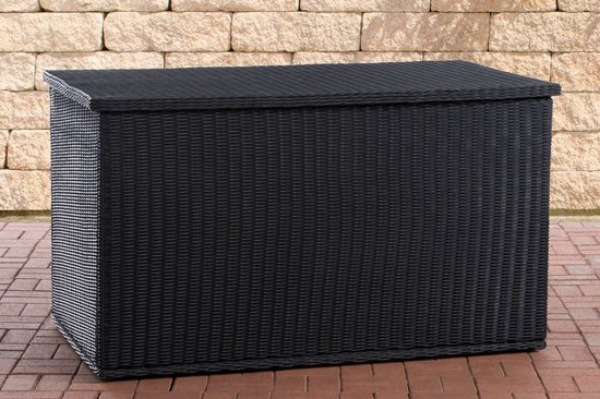 Rotan Opbergbox XL - 129 x 57 x 59 cm Zwart