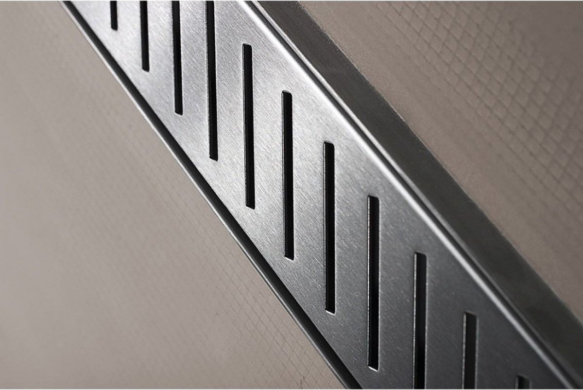 Betegelbare doucheplaat 80 x 80 cm Wiper Showerlay douchegoot type