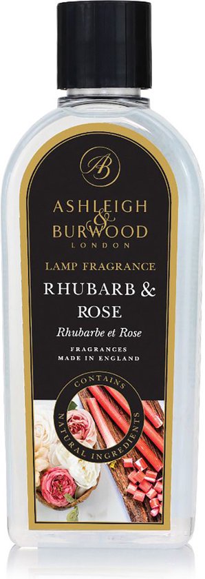 Ashleigh & Burwood Lamp Oil Rhubarb & Rose - 500ml