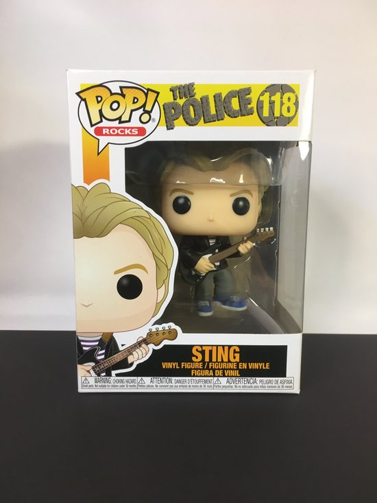 Sting (The Police) - Funko Pop Rocks - 118 | bol