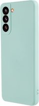 Coverup Colour TPU Back Cover - geschikt voor de Samsung Galaxy S21 Hoesje - Mint Green