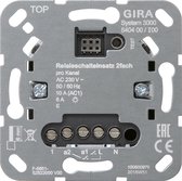 Gira Systeem 3000 Elektronische Schakelaar (Compleet) - 540400 - E2KV9