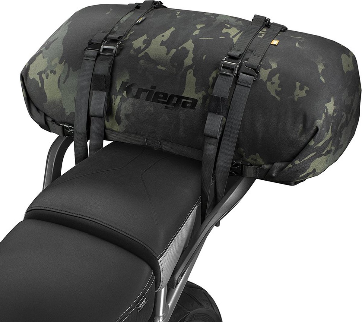 Kriega Rollpack 40 camo waterdichte motortas