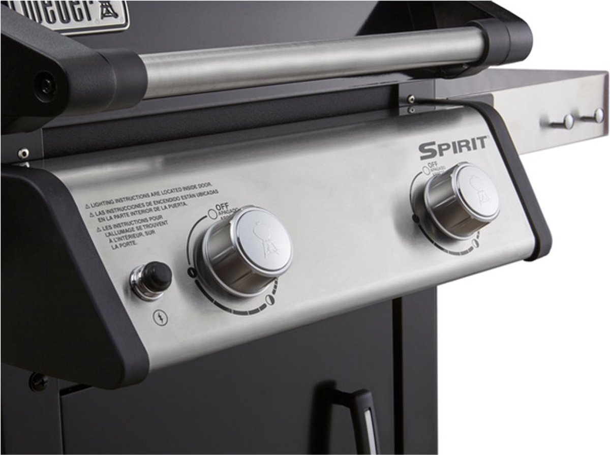 Weber Spirit E-225 GBS - Gasbarbecue - Zwart