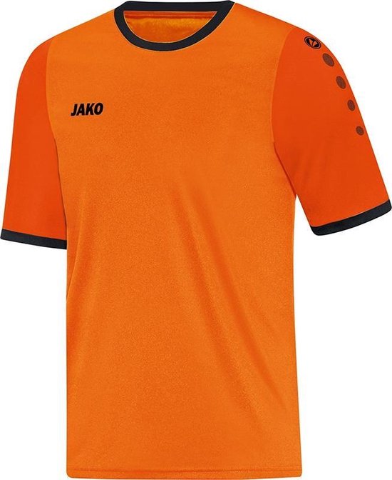 Jako - Shirt Leeds KM - Oranje Shirt - XXL - Oranje | bol.com