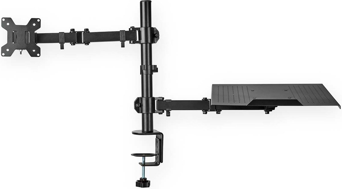 Nedis Monitorbeugel voor Bureaus - Notebook - 1 Scherm(en) - 15 - 32 " - 75x75 / 100x100 - Interactief