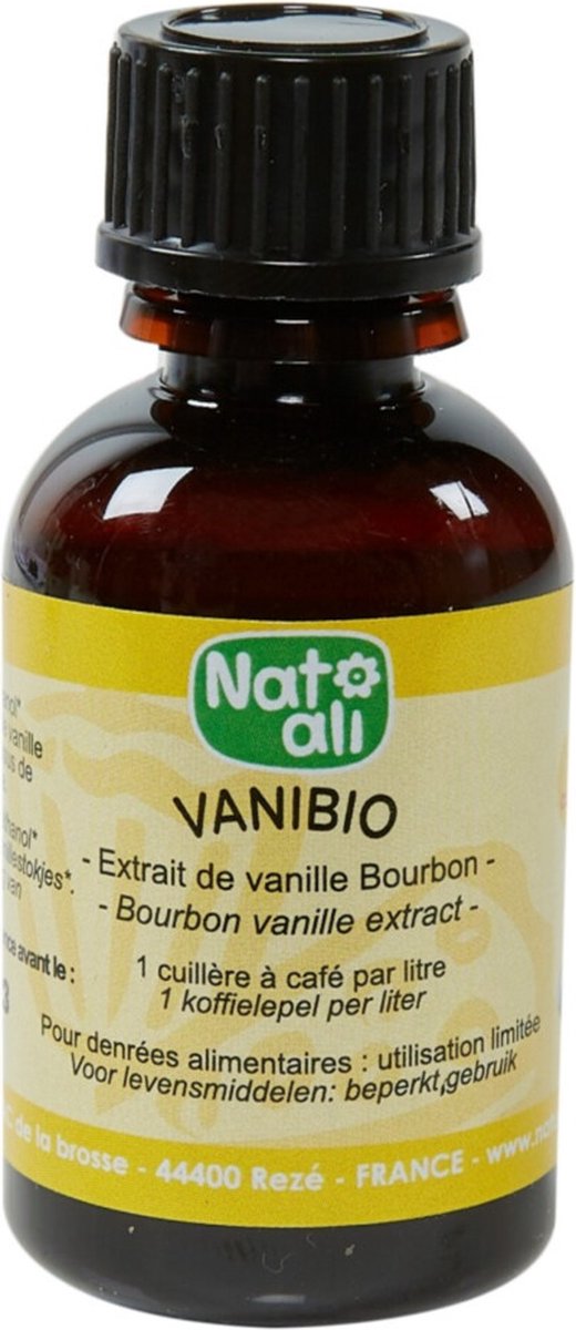 Nat-Ali Natuurlijk Aroma Vanille 30ML