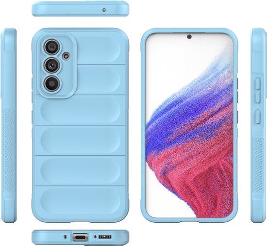 Coverup Rugged Shield TPU Back Cover - Coque Samsung Galaxy A54 - Violet