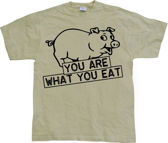 You Are What You Eat - Small - Khaki