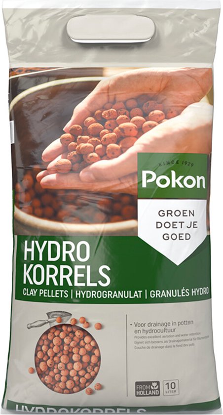 Pokon Hydrokorrels - 10l - Kleikorrels - Goed voor drainage - Pokon