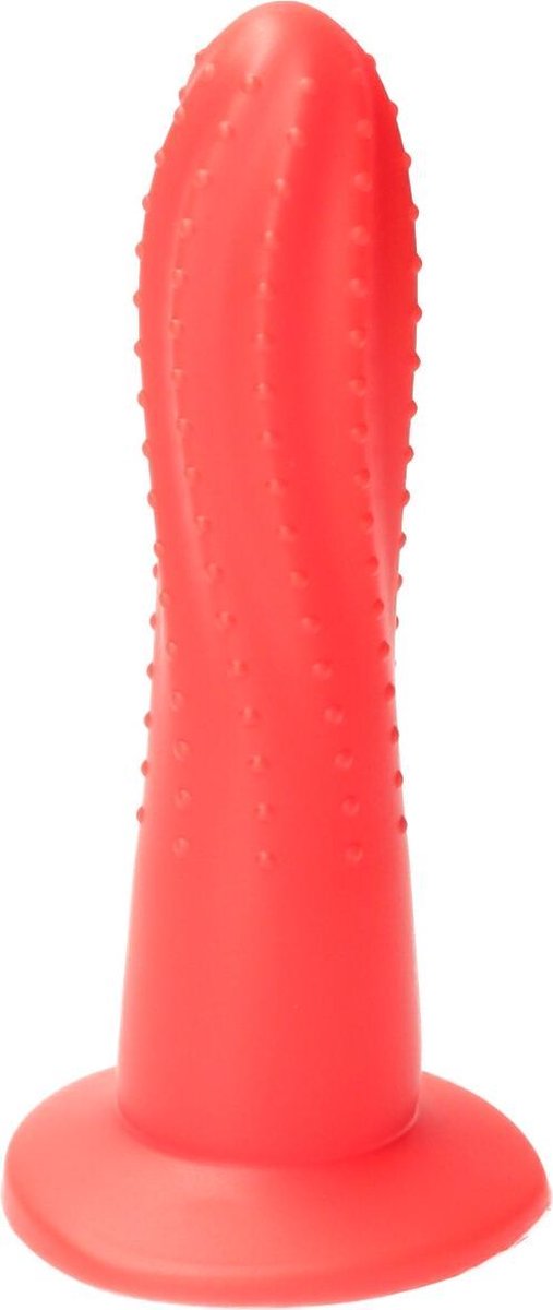 Goedkoopste Ylva & Dite - Prickly Pear - Siliconen dildo - Made in Holland - Fel Rood