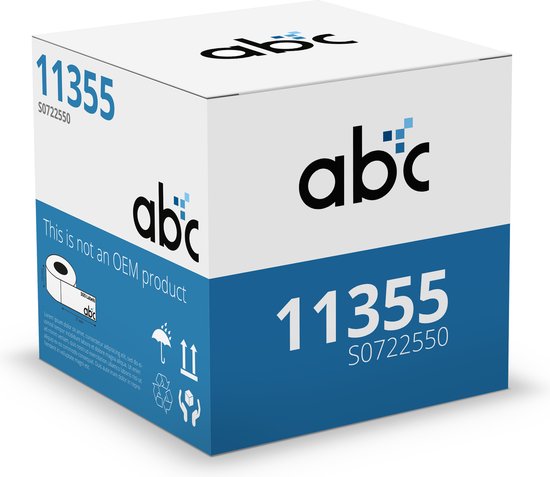 Label Apli Karton Nr 395 45X65MM Wit 400 Stuks | Kantoorartikel