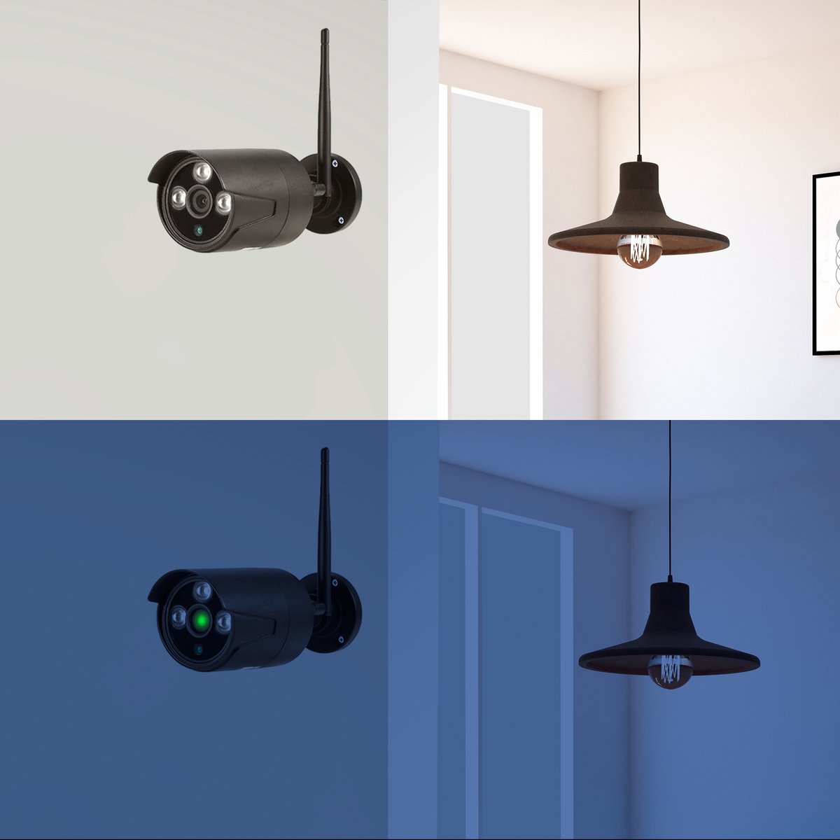 Afbeelding 3 van Teceye Compleet Camera Beveiliging Set met 4x Wifi IP Camera