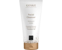 GESKE | Gezichtsreiniger | GESKE SmartAppGuided™ Gezichtsborstels | Aloë vera, glycerine & provitamine B5 | Tegen een onzuivere huid | Wasgel | Alle huidtypes | Vegan formule zonder dierproeven