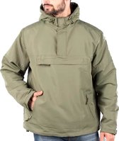 Brandit Windbreaker Anorak - Fleece pull over M90 windjack - Olijf - XXL